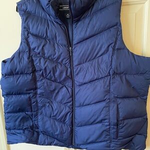 Navy Lands’ End Women’s Vest